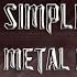 Simple Straight Metal Drum Track 125 BPM HQ HD