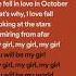 Girl In Red We Fell In Love In October Lyrics