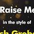 Josh Groban You Raise Me Up Karaoke Version From Zoom Karaoke