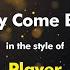 Player Baby Come Back Karaoke Version From Zoom Karaoke