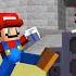 FNF Mario S Madness V2 BLOOPERS But Minecraft FANMADE