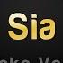 Sia The Greatest Karaoke Version