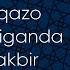 Masjidda Qazo Namozni O Qiganda Azon Va Takbir Aytish Kerakmi