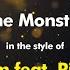 Eminem Feat Rihanna The Monster Karaoke Version From Zoom Karaoke