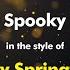 Dusty Springfield Spooky Karaoke Version From Zoom Karaoke