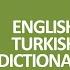 İngilizce Türkçe Sözlük Telaffuzları Ile T English Turkish Dictionary T