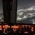 Boeing 767 300 JFK Night Landing Cockpit View