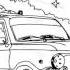 Soviet Union Car Coloring Book Video 26 Realistic Coloring Vehicle Pages