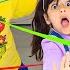 Ellie Andrea Silly String And Water Balloon Red Light Green Light Challenge