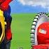 TRANSPORTING PIXAR CARS FRUITS WITH COLORED JOHN DEERE Vs CLAAS Vs TRACTORS BeamNG Drive 962