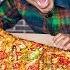 I Ate Biggest Pizza Slice In The World Pizza Eating Challenge