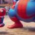 Superheroes Playing Volleyball With SuperBaby All Marvel Characters DC Avangers Marvel Shorts