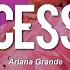 Ariana Grande Successful Live Version Lyrics