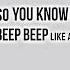 Beep Beep I M Said Sheep Slowed BonLena