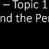 EDEXCEL Topic 1 Atomic Structure And The Periodic Table REVISION