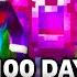 I Survived 100 Days In CRAZY CRAFT In Minecraft Hardcore