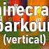 Minecraft Parkour Gameplay NO COPYRIGHT Vertical