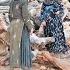 Iranian Nomadic Women Breaking Strong Oak Wood Traveling To Several Iranian Cities For Work