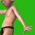 CHROMA KEY GREEN SCREEN CARTOON 3D GUY FUNNY DANCE By Romania 3D CG Channel