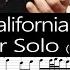 HOTEL CALIFORNIA Unplugged The Eagles Felder Frey SOLO Guitar Cover TAB