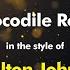 Elton John Crocodile Rock Karaoke Version From Zoom Karaoke