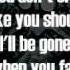 Breaking Benjamin What Lies Beneath Lyrics On Screen