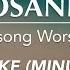 Hillsong Worship Hosanna Karaoke Minus One Good Quality