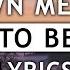 Shawn Mendes Like To Be You Lyrics Ft Julia Michaels