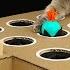 DIY Cat Toy Whack A Mole From Cardboard