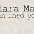 Clara Mae Run Into You Official Lyric Video