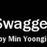 BigHitEnt BTS Bangtan Boys SUGA Min Yoongi Swagger