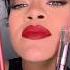 Rihanna Servin Up The Perfect Red Lip All Season Long Traced Out Lip Liner Icon Velvet In The MVP