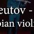 Artem Reutov Je T Aime Lara Fabian Violin Cover