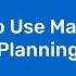 How To Use Materials Planning In 1C Drive ERP