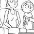 Rick And Morty Season 2 NYCC Animatic Rick And Morty Adult Swim