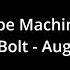 Tape Machines John Bolt Aug 1980