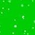 Snow Fall Green Screen