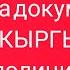 МОСКВАДА ДОКУМЕНТ ТЕКШЕРИП КЫРГЫЗЧА СУЙЛОГОН ПОЛИЦИЯ КЫЗ