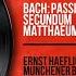 Matthäuspassion BWV 244 Pt 2 Petrus Aber Sass Draussen Im Palast Und Es Trat Zu Ihm Eine