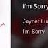 Joyner Lucas I M Sorry Audio