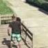 Grand Theft Auto V Drown An NPC