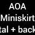 AOA Miniskirt Instrumental Backing Vocals