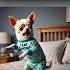 Goofy Chihuahua S Bed Has Monsters Ai Aiart Aigeneratedart Chatgpt