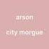 Arson By City Morgue Lyrics