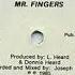 Mr Fingers Mystery Of Love Alleviated Records 1985