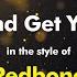 Redbone Come And Get Your Love Karaoke Version From Zoom Karaoke