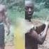 Nigerian Men Test Their Odeshi Bullet Proof Charms With Their Awka Made Guns