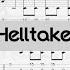 헬테이커 Helltaker 핑거스타일 우쿨렐레 타브악보 Fingerstyle Ukulele Tab