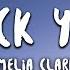 Lily Allen F Ck You Lyrics Amelia Clarke Cover