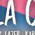 Major Lazer En La Cara Sua Cara Remix Lyrics Feat Karol G